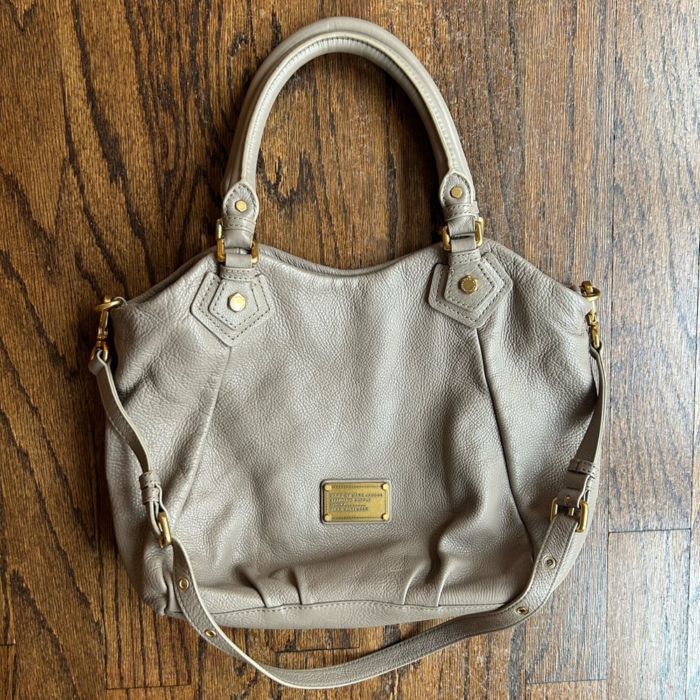 Marc By Marc Jacobs Taupe Shoulder Bag